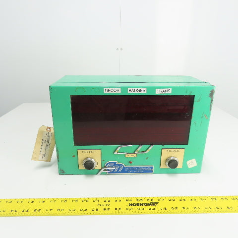 Electro-Matic EMBD12345 Broadcast Display Control Panel 20 Chars x .7" Per Line