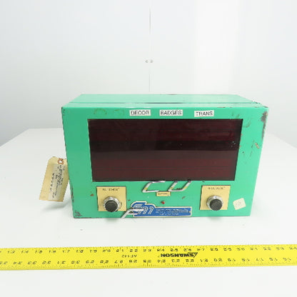 Electro-Matic EMBD12345 Broadcast Display Control Panel 20 Chars x .7" Per Line