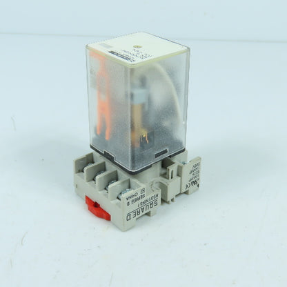 Square D 8501KPDR12V51 Ser G 8-Pin Plug In General Purpose Relay 12V DC Coil 10A