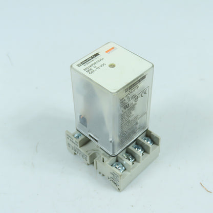 Square D 8501KPDR12V51 Ser G 8-Pin Plug In General Purpose Relay 12V DC Coil 10A