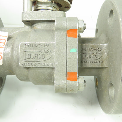 Durco DN1 1/2-150 1-1/2" Ball Valve 275PSI 316 GFT