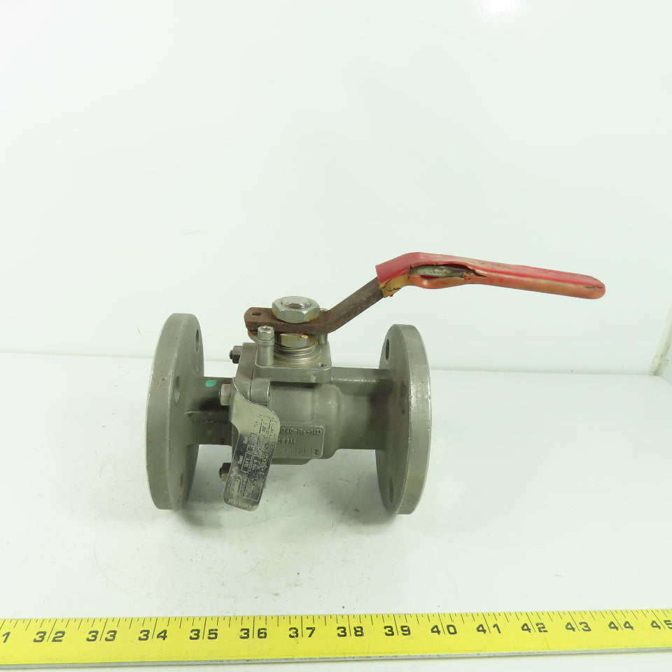 Durco DN1 1/2-150 1-1/2" Ball Valve 275PSI 316 GFT