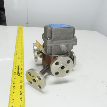Emerson Brooks 9602-D1C1U6H Oval Gear Meter 0.66-6.6GPM 740PSI
