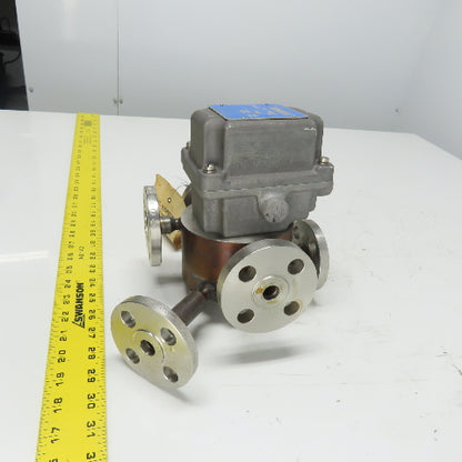 Emerson Brooks 9602-D1C1U6H Oval Gear Meter 0.66-6.6GPM 740PSI