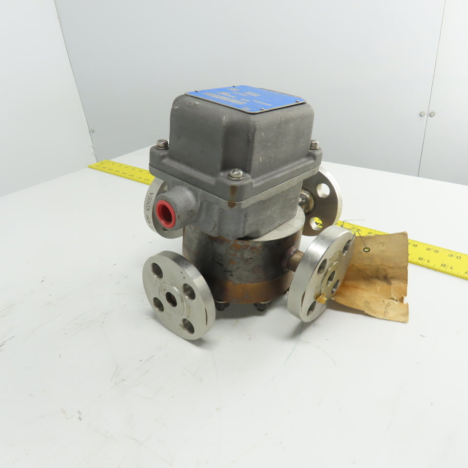 Emerson Brooks 9602-D1C1U6H Oval Gear Meter 0.66-6.6GPM 740PSI