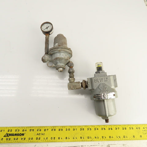 Graco 214-001 Low Pressure Medium Volume Filter W/ 203-831 Regulator