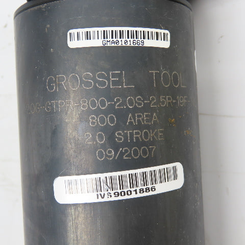 Grossel Tool 20G-GTPR-800-2.0S-2.5R-19F-XX-1 Cylinder 2.0 Stroke 800 Area