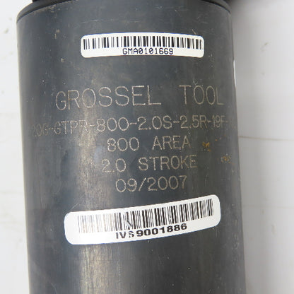 Grossel Tool 20G-GTPR-800-2.0S-2.5R-19F-XX-1 Cylinder 2.0 Stroke 800 Area