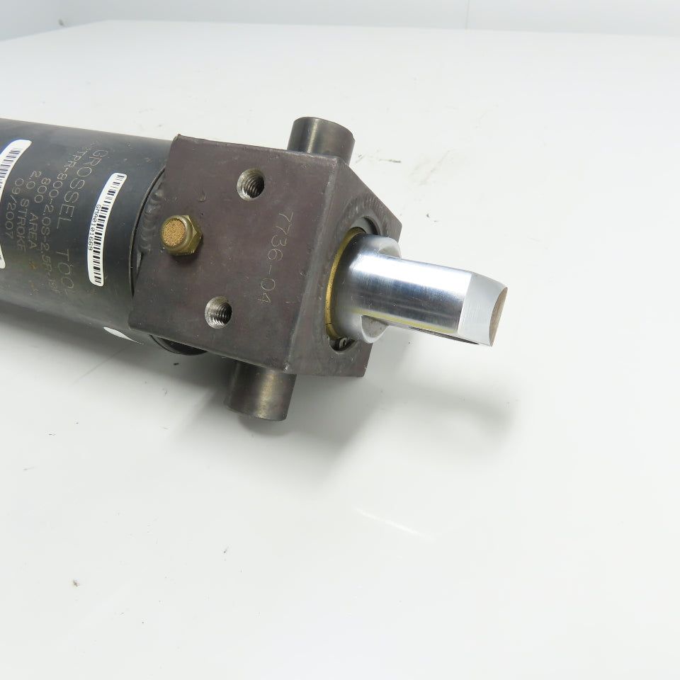 Grossel Tool 20G-GTPR-800-2.0S-2.5R-19F-XX-1 Cylinder 2.0 Stroke 800 Area