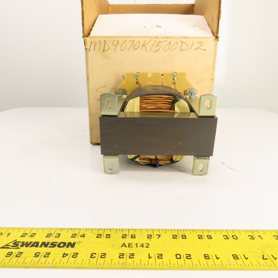 Square D K1500D12 Class 9070 Ser A 1.5kVA Transformer Pri 480V Sec 240V Tested