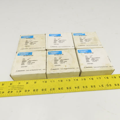 Ashcroft 35-W1005P-02L-XUL 3-1/2" Pressure Gauge 0-300PSI Lot Of 6
