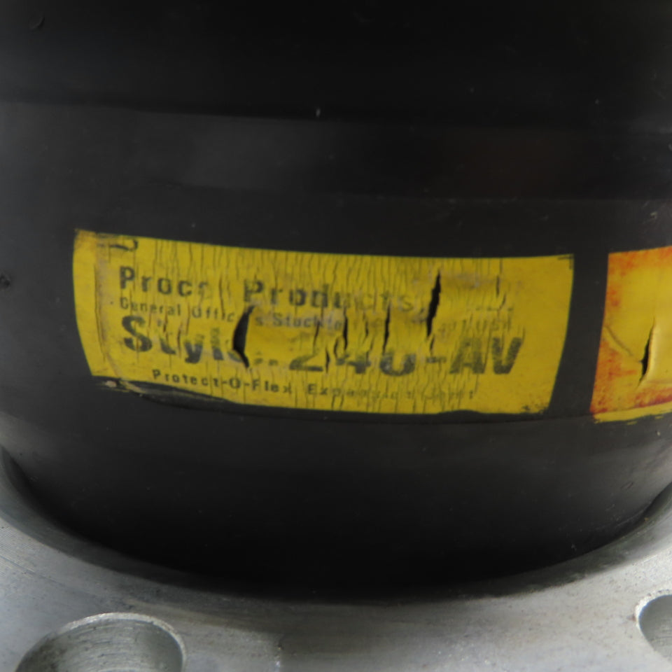 Proco 240-AV 6" x 8"Long Protect-O-Flex Flexible Rubber Expansion Joint