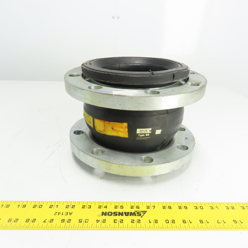 Proco 240-AV 6" x 8"Long Protect-O-Flex Flexible Rubber Expansion Joint