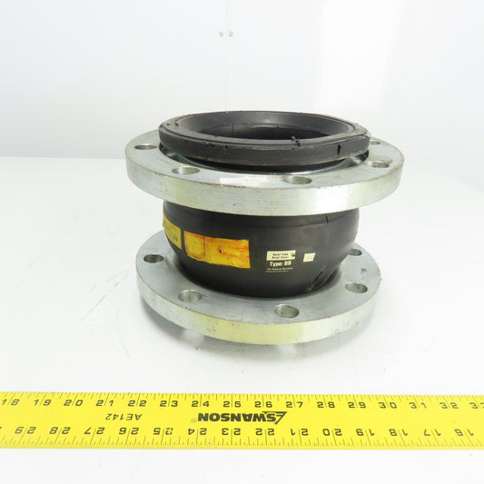 Proco 240-AV 6" x 8"Long Protect-O-Flex Flexible Rubber Expansion Joint