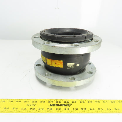 Proco 240-AV 6" x 8"Long Protect-O-Flex Flexible Rubber Expansion Joint