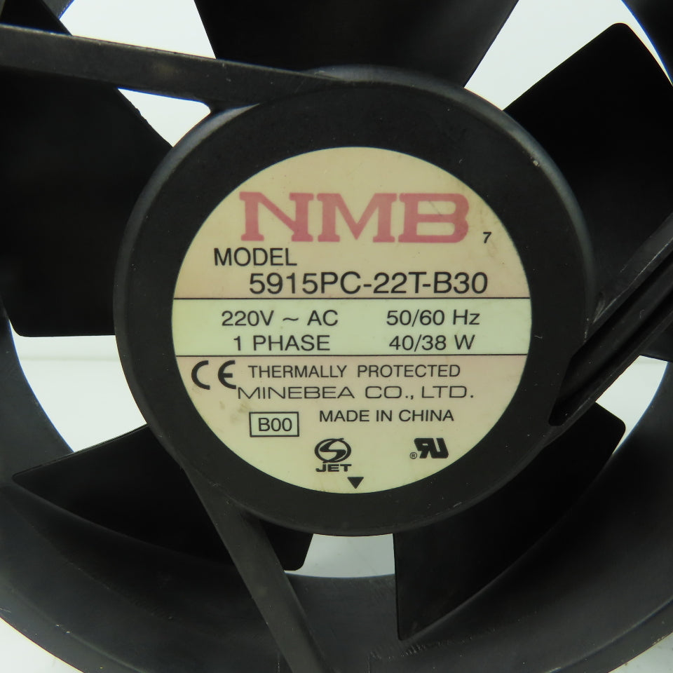 NMB 5915PC-22T-B30 Minebea Industrial Cabinet Cooling Fan 220V 1Ph Lot Of 3