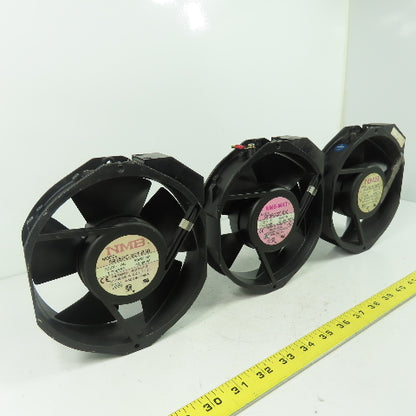 NMB 5915PC-22T-B30 Minebea Industrial Cabinet Cooling Fan 220V 1Ph Lot Of 3
