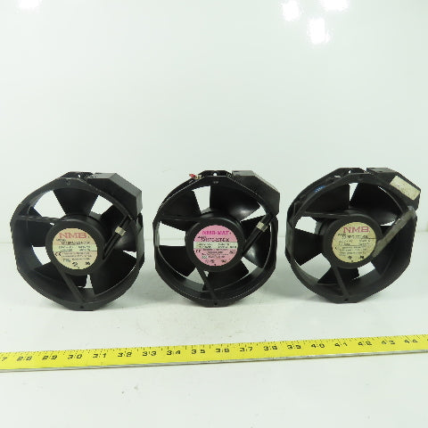 NMB 5915PC-22T-B30 Minebea Industrial Cabinet Cooling Fan 220V 1Ph Lot Of 3