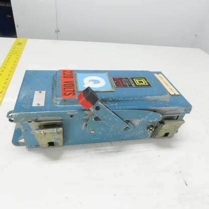Square D HU36IAWK 30A Non Fusible Safety Disconnect Switch 3Ph 600VAC