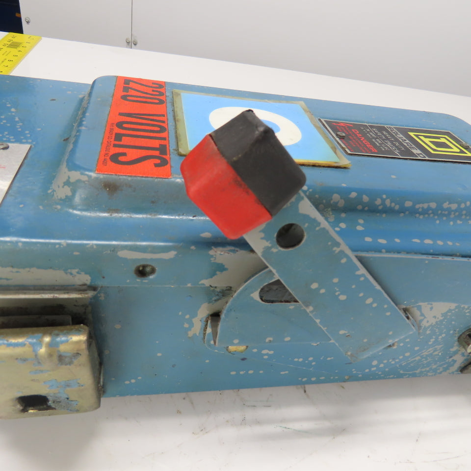 Square D HU36IAWK 30A Non Fusible Safety Disconnect Switch 3Ph 600VAC