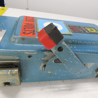 Square D HU36IAWK 30A Non Fusible Safety Disconnect Switch 3Ph 600VAC