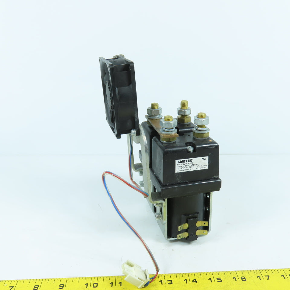 Amatek JCA4673BB00-F Prestolite Switch 24V Contactor Assembly W/ Fan ND3000-36V