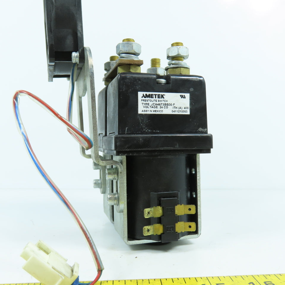 Amatek JCA4673BB00-F Prestolite Switch 24V Contactor Assembly W/ Fan ND3000-36V