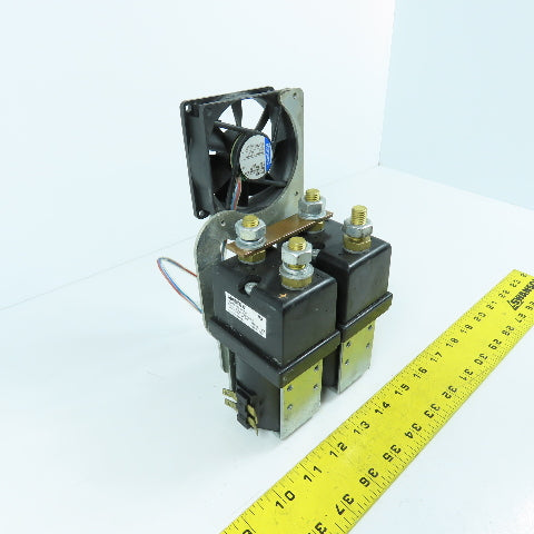 Amatek JCA4673BB00-F Prestolite Switch 24V Contactor Assembly W/ Fan ND3000-36V