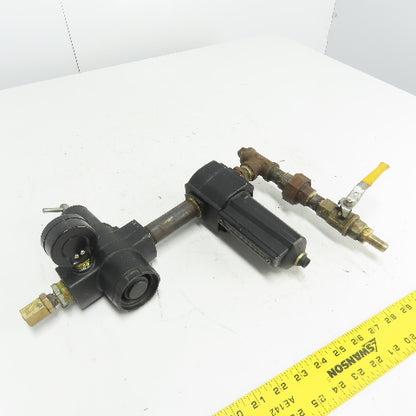 Norgren R17-601-RNLA Regulator W/ F74G-6AN-AD3 Filter 3/4" NPT