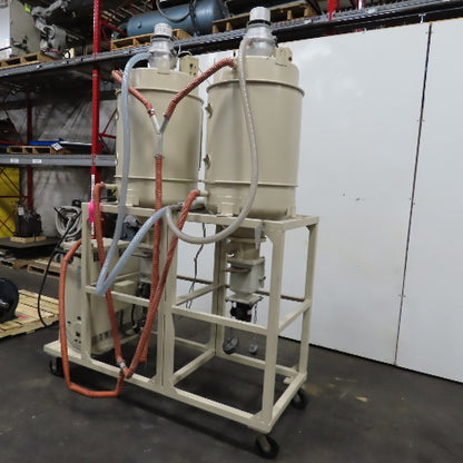 Cincinnati Milacron DD 110 Dual Hopper Heated Material Drying Dryer 480V 3PH