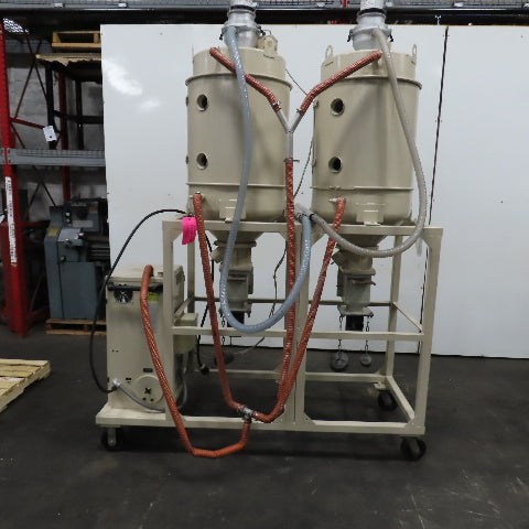 Cincinnati Milacron DD 110 Dual Hopper Heated Material Drying Dryer 480V 3PH