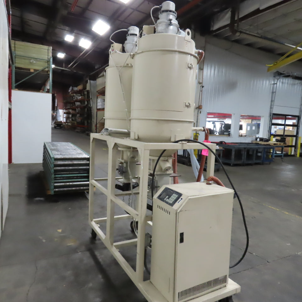 Cincinnati Milacron DD 110 Dual Hopper Heated Material Drying Dryer 480V 3PH