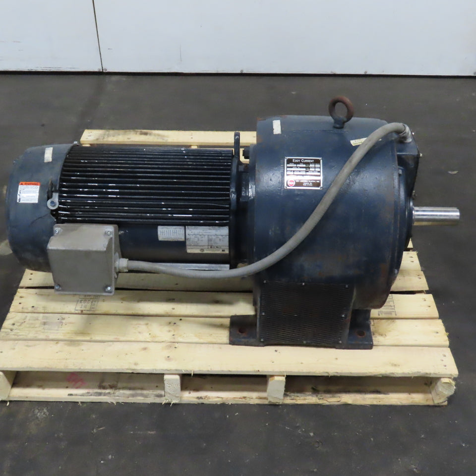 Mid America Type DEB 30HP 90 Lb-Ft 90VDC Clutch Brake & Motor 230/460V 3PH160 Fr