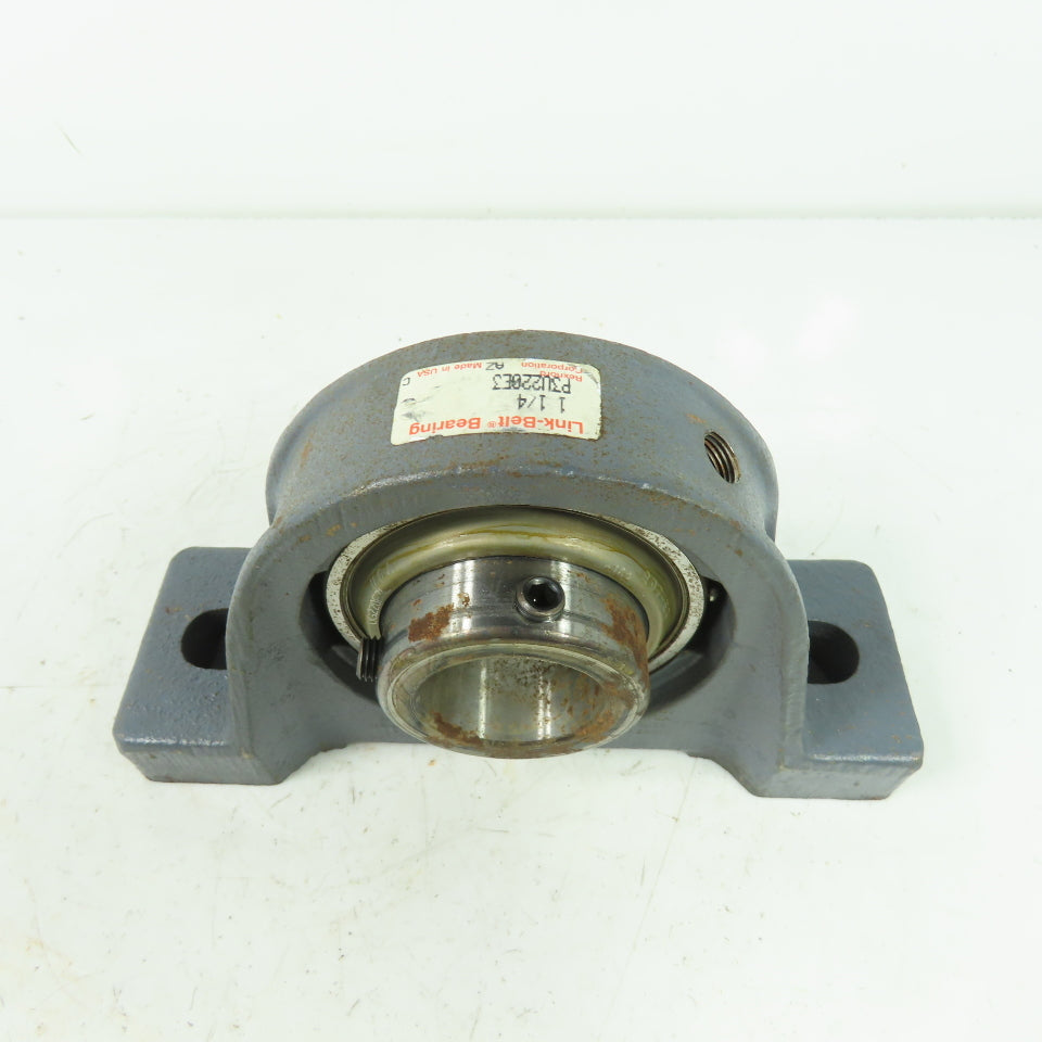 P3U220E3 2-Bolt Pillow Block Ball Bearing 1-1/4" Bore
