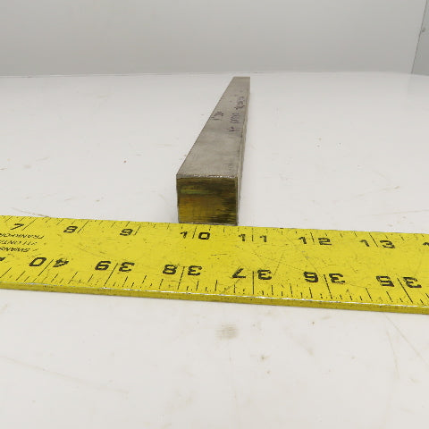 1" x 1" Square 303 Stainless Steel Mill Bar Stock Bar 19" OAL