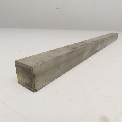 1" x 1" Square 303 Stainless Steel Mill Bar Stock Bar 19" OAL