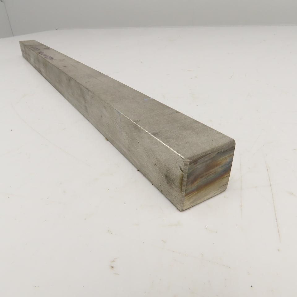 1" x 1" Square 303 Stainless Steel Mill Bar Stock Bar 19" OAL