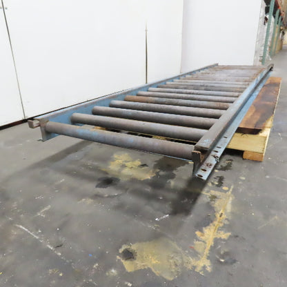 29" x 119" Long Gravity Steel Roller Conveyor 1.9" OD 6" Centers 26" BF