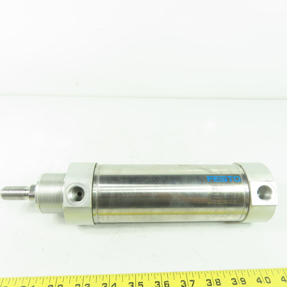 Festo DSNU-63-125-P-A-MQ Double Acting Pneumatic Cylinder 63mm Bore 125mm Stroke