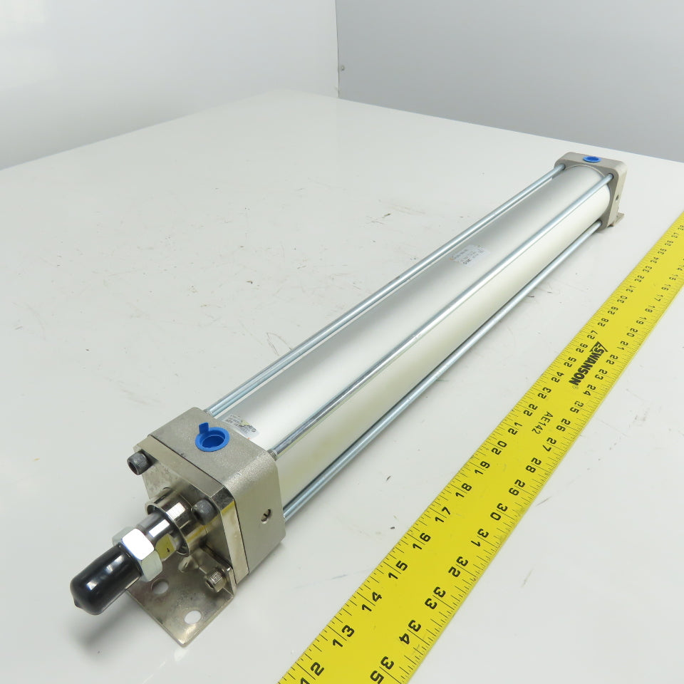 SMC NCDA1L250-2000-XB5 Double Acting Pneumatic Cylinder 20" Stroke 2-1/2" Bore