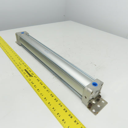 SMC NCDA1L250-2000-XB5 Double Acting Pneumatic Cylinder 20" Stroke 2-1/2" Bore
