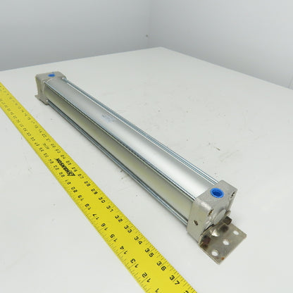 SMC NCDA1L250-2000-XB5 Double Acting Pneumatic Cylinder 20" Stroke 2-1/2" Bore