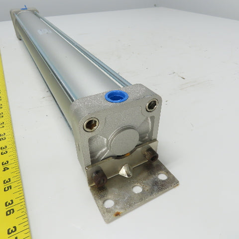 SMC NCDA1L250-2000-XB5 Double Acting Pneumatic Cylinder 20" Stroke 2-1/2" Bore