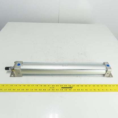 SMC NCDA1L250-2000-XB5 Double Acting Pneumatic Cylinder 20" Stroke 2-1/2" Bore