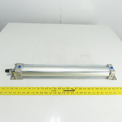 SMC NCDA1L250-2000-XB5 Double Acting Pneumatic Cylinder 20" Stroke 2-1/2" Bore