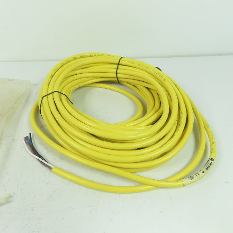 Allen Bradley 889N-F4AE-50F Bulletin 889 4-Pin Mini Straight Cordset Cable 50' L