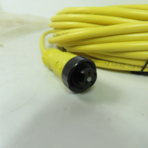 Allen Bradley 889N-F4AE-50F Bulletin 889 4-Pin Mini Straight Cordset Cable 50' L