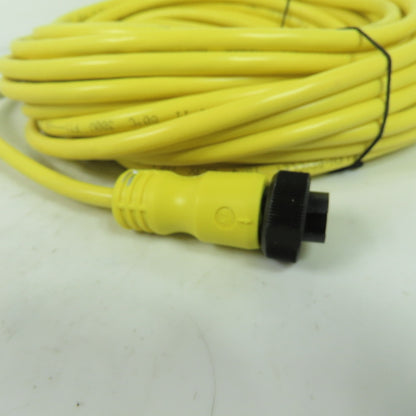 Allen Bradley 889N-F4AE-50F Bulletin 889 4-Pin Mini Straight Cordset Cable 50' L