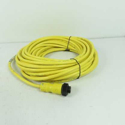 Allen Bradley 889N-F4AE-50F Bulletin 889 4-Pin Mini Straight Cordset Cable 50' L