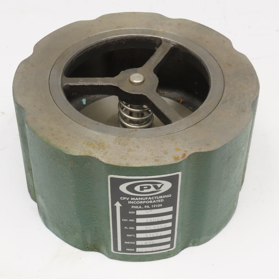 CPV Manufacturing 10DSS 4" Wafer Silent Check Valve